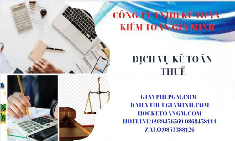 Bảng giá dịch vụ kế toán thuế trọn gói tại Huyện Phù Cừ 