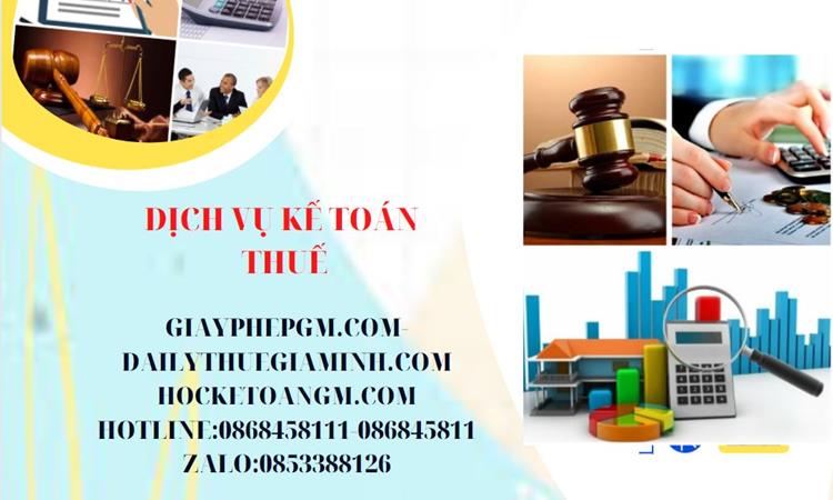 Bảng giá dịch vụ kế toán thuế trọn gói tại Huyện Thanh Liêm 