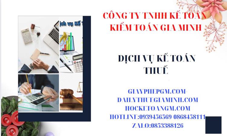 Bảng giá dịch vụ kế toán thuế trọn gói tại Huyện Văn Lâm 