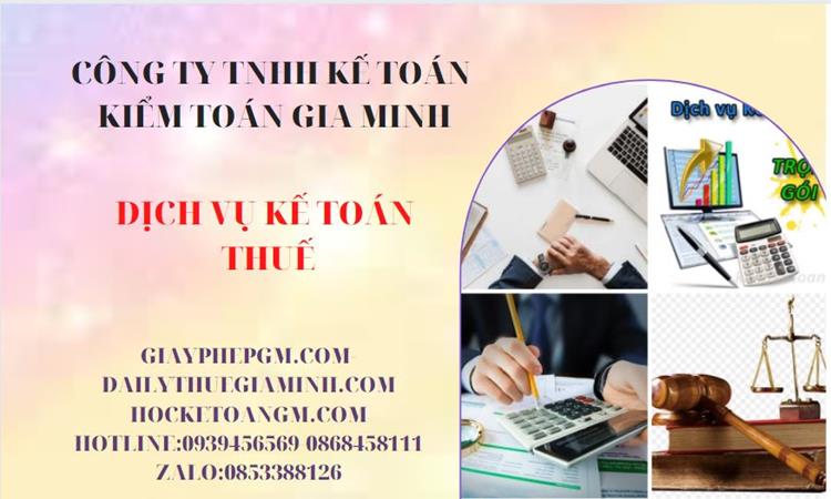 Bảng giá dịch vụ kế toán thuế trọn gói tại Long An 