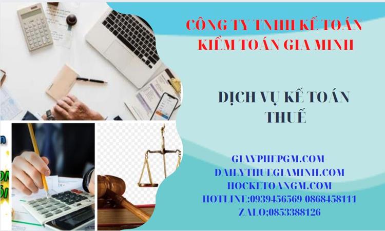 BẢNG GIÁ DỊCH VỤ KẾ TOÁN THUẾ TRỌN GÓI TẠI NGHỆ AN 5 Bảng giá dịch vụ kế toán thuế trọn gói tại Nghệ An