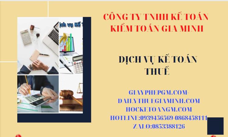Bảng giá dịch vụ kế toán thuế trọn gói tại Ninh Bình 
