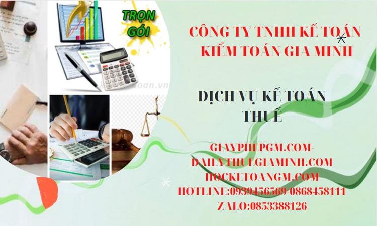 Bảng giá dịch vụ kế toán thuế trọn gói tại Quận 10 