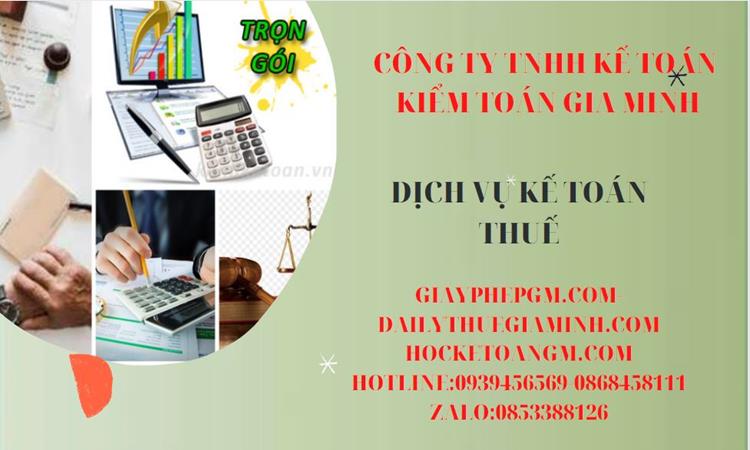 Bảng giá dịch vụ kế toán thuế trọn gói tại Quận 11 