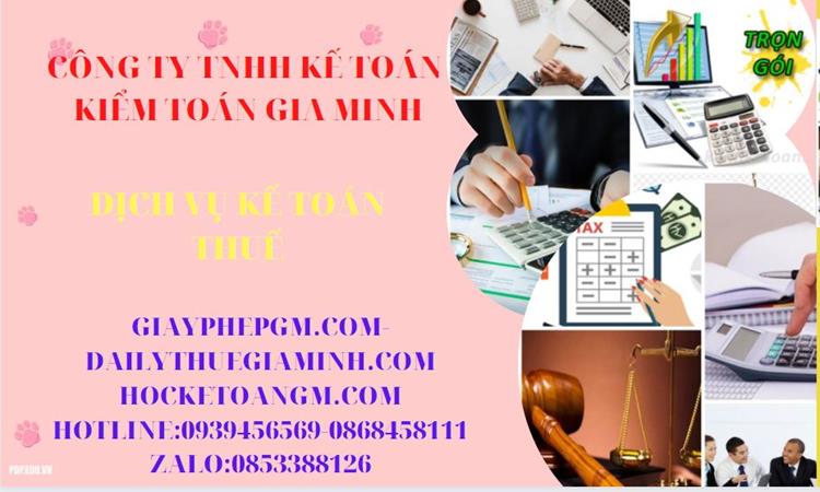 Bảng giá dịch vụ kế toán thuế trọn gói tại Quận 2 