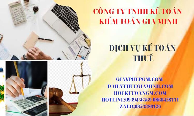 Bảng giá dịch vụ kế toán thuế trọn gói tại Quận 3 
