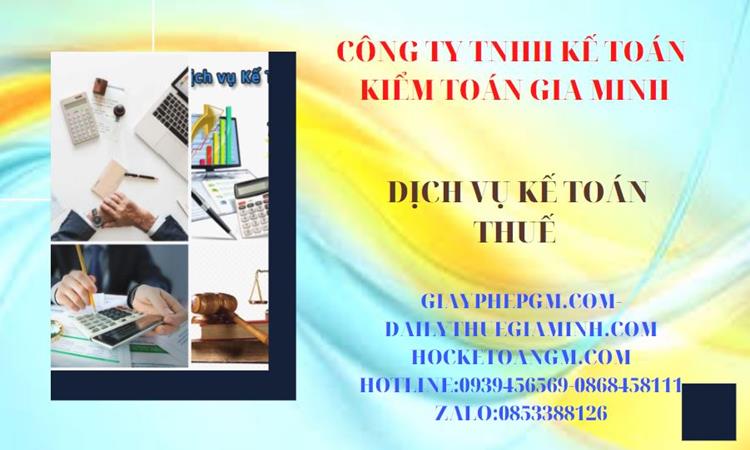 Bảng giá dịch vụ kế toán thuế trọn gói tại Quận 6 