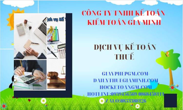 Bảng giá dịch vụ kế toán thuế trọn gói tại Quận 7 
