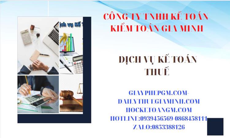 Bảng giá dịch vụ kế toán thuế trọn gói tại Quận 8 