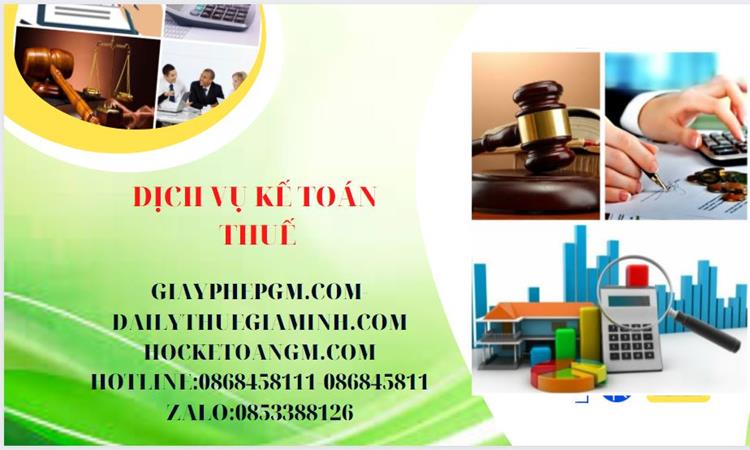 Bảng giá dịch vụ kế toán thuế trọn gói tại Quận Gò Vấp 