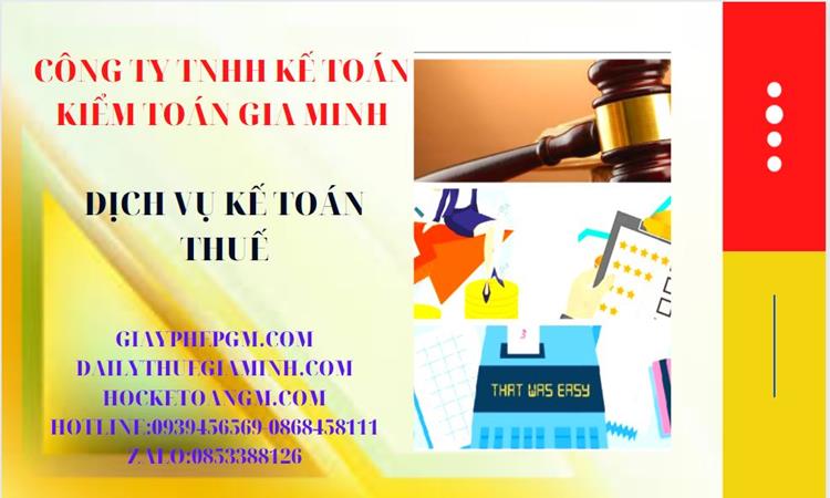 Bảng giá dịch vụ kế toán thuế trọn gói tại Quận Hà Đông 