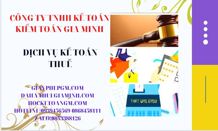 Bảng giá dịch vụ kế toán thuế trọn gói tại Quận Ô Môn 