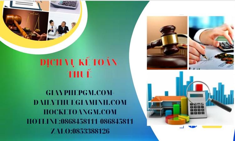Bảng giá dịch vụ kế toán thuế trọn gói tại Quận Phú Nhuận 