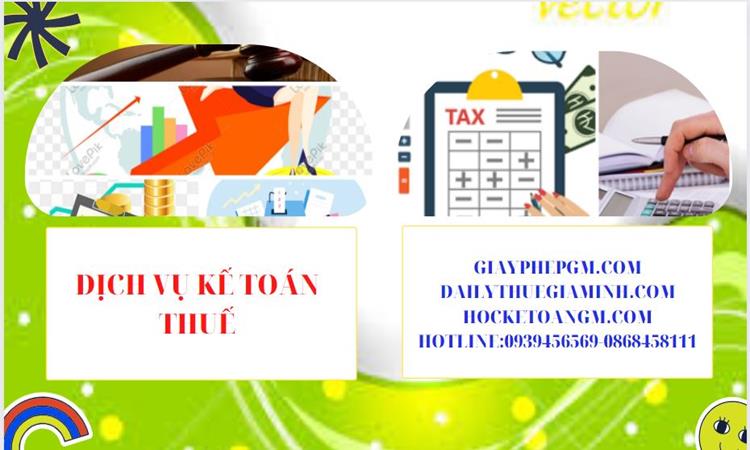 Bảng giá dịch vụ kế toán thuế trọn gói tại Quận Tân Bình 