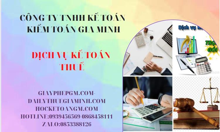 Bảng giá dịch vụ kế toán thuế trọn gói tại Thái Bình 