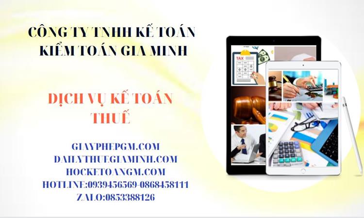Bảng giá dịch vụ kế toán thuế trọn gói tại Thành Phố Hà Nội 