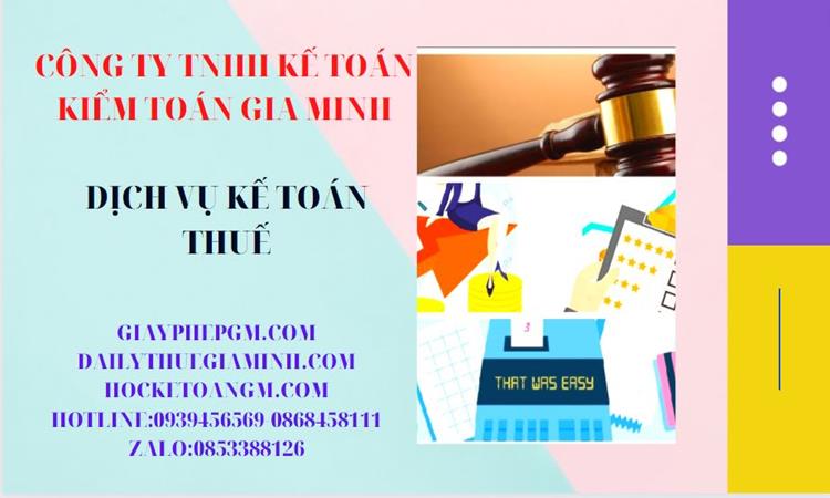 Bảng giá dịch vụ kế toán thuế trọn gói tại Tiền Giang 