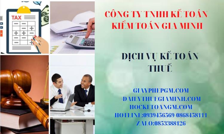 Bảng giá dịch vụ kế toán thuế trọn gói tại Vĩnh Long 