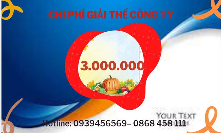 Bảng giá giải thể doanh nghiệp Hà Tĩnh trọn gói