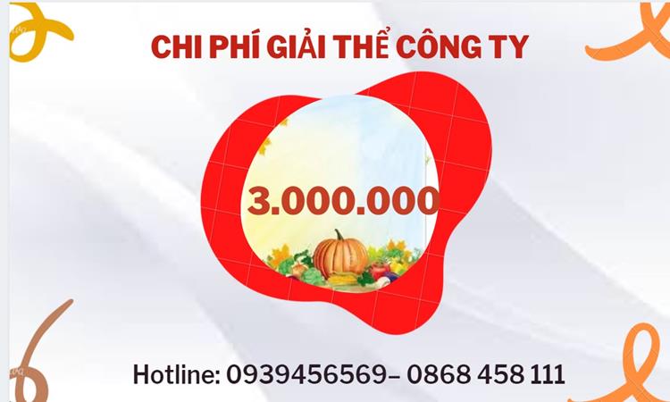 THỦ TỤC GIẢI THỂ DOANH NGHIỆP TẠI HƯNG YÊN TRỌN GÓI 5 Bảng giá giải thể doanh nghiệp Hưng Yên trọn gói