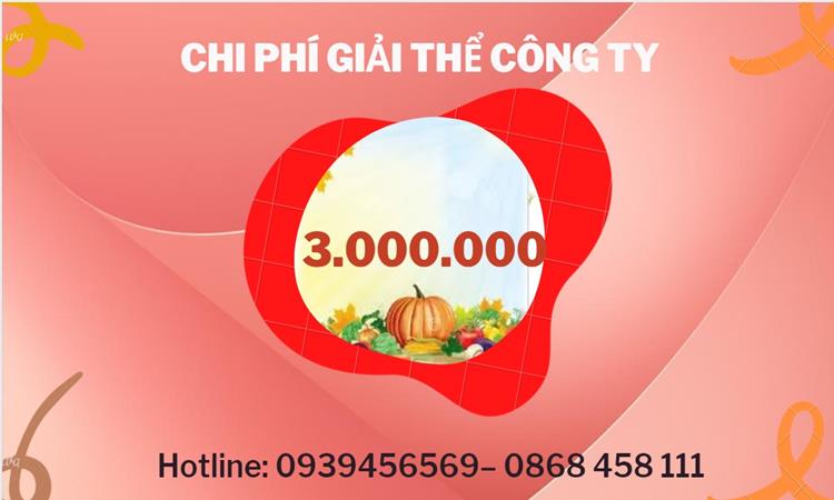 Bảng giá giải thể doanh nghiệp Huyện Kim Bảng trọn gói