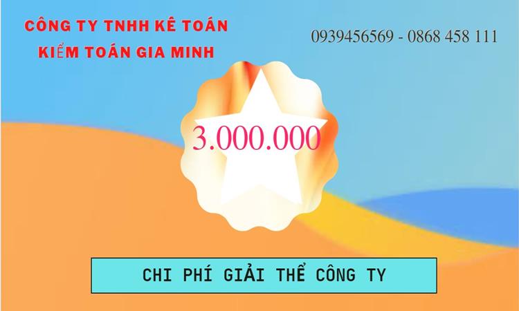 Bảng giá giải thể doanh nghiệp Huyện Quốc Oai trọn gói