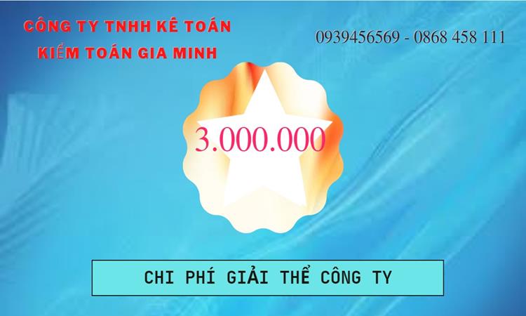 THỦ TỤC GIẢI THỂ DOANH NGHIỆP TẠI HUYỆN ỨNG HÒA TRỌN GÓI 5 Bảng giá giải thể doanh nghiệp Huyện Ứng Hòa trọn gói