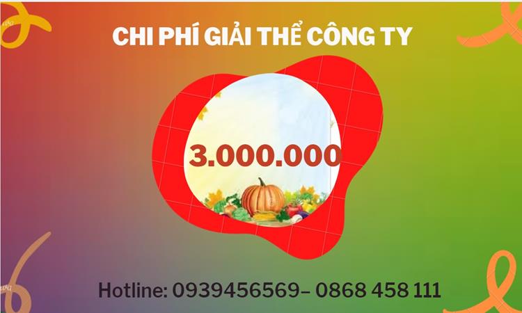 Bảng giá giải thể doanh nghiệp Nghệ An trọn gói