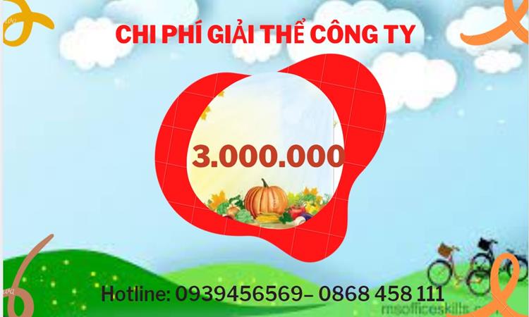 Bảng giá giải thể doanh nghiệp Quận Tân Bình trọn gói