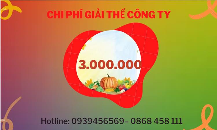 THỦ TỤC GIẢI THỂ DOANH NGHIỆP TẠI THÁI NGUYÊN TRỌN GÓI 5 Bảng giá giải thể doanh nghiệp Thái Nguyên trọn gói