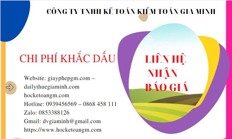 Khắc dấu công ty tại Huyện Cần Giờ lấy liền | Dịch vụ nhanh, đảm bảo pháp lý 5 Bảng giá khắc dấu lấy ngay tại Huyện Cần Giờ