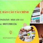 DỊCH VỤ LÀM BÁO CÁO TÀI CHÍNH CUỐI NĂM TẠI HUYỆN LÝ NHÂN 6 Bảng giá làm báo cáo tài chính cuối năm tại Huyện Lý Nhân