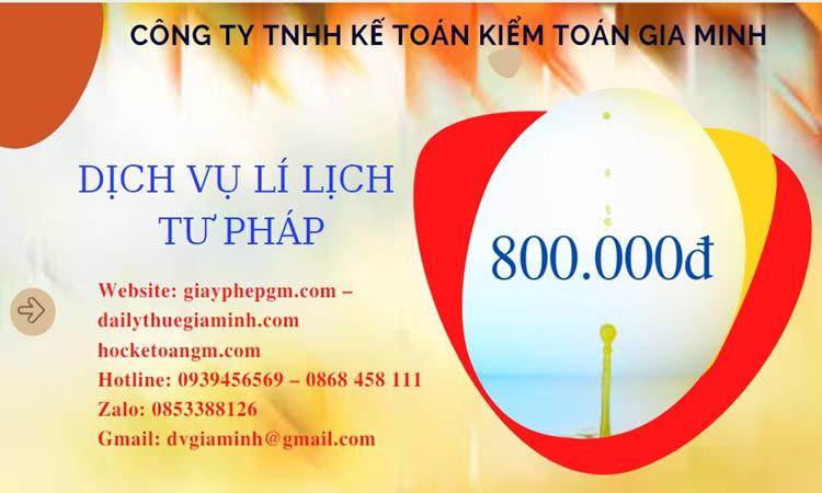 Làm lý lịch tư pháp ở đâu tại an giang 11 Bảng giá làm lý lịch tư pháp tại An Giang