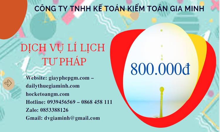 Làm lý lịch tư pháp ở đâu tại long an 10 Bảng giá làm lý lịch tư pháp tại Long An