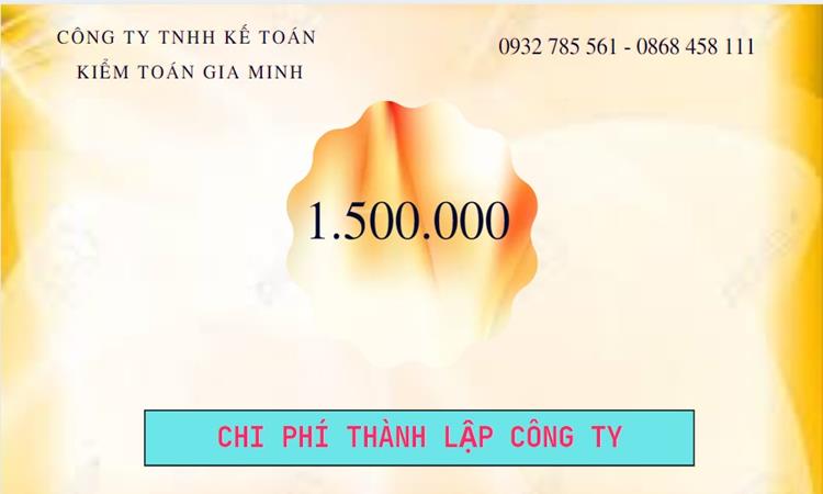 Bảng giá mở công ty kinh doanh khách sạn tại TT Huế