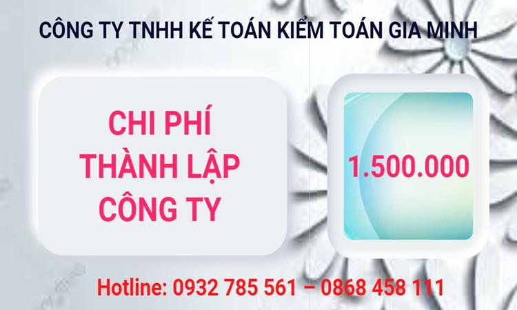 Bảng giá thành lập công ty phân phối dược phẩm ở Hà Nội