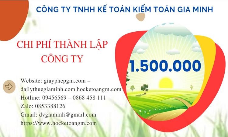 Bảng giá thành lập công ty phân phối dược phẩm ở Huyện Khoái Châu