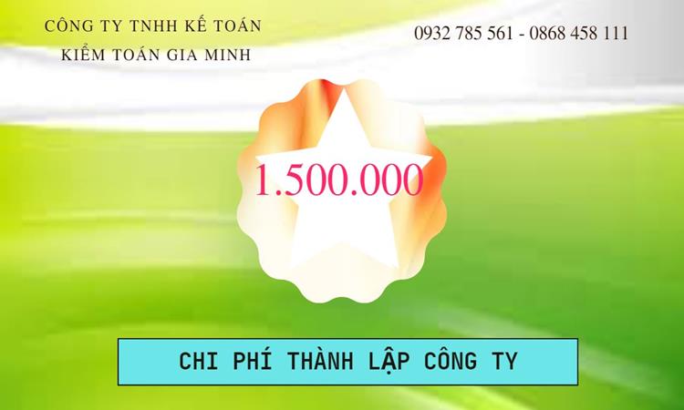 Bảng giá thành lập công ty phân phối dược phẩm ở Quận 12
