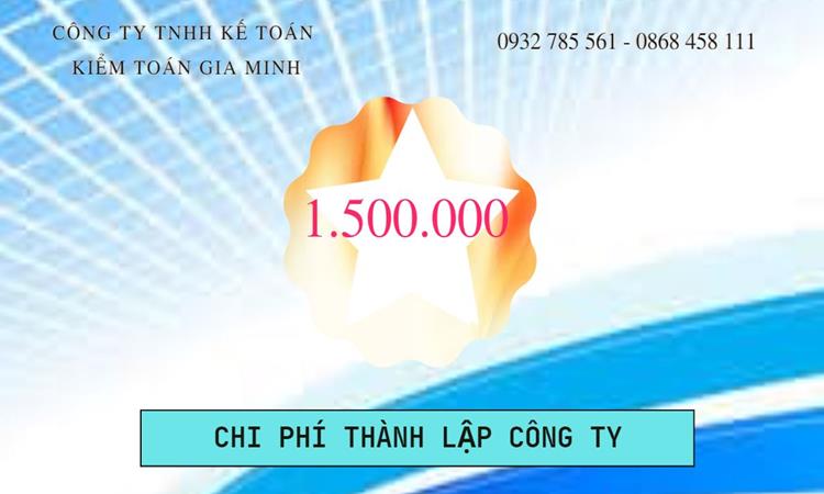 Bảng giá thành lập công ty phân phối dược phẩm ở Quận 6