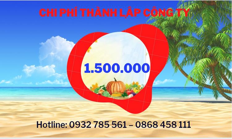 Bảng giá thành lập công ty sản xuất cà phê tại Đồng Nai