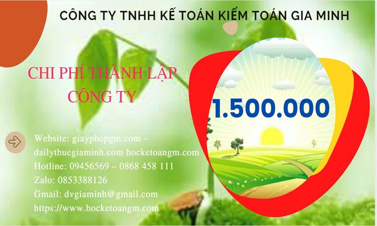 THÀNH LẬP CÔNG TY SẢN XUẤT CÀ PHÊ TẠI HUYỆN NHÀ BÈ 5 Bảng giá thành lập công ty sản xuất cà phê tại Huyện Nhà Bè