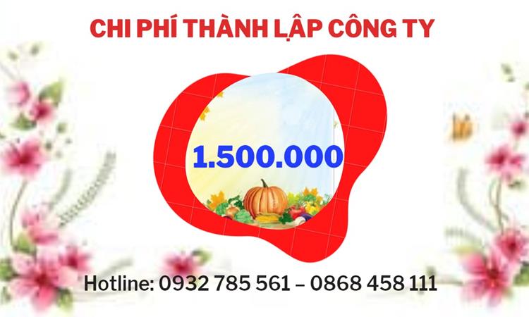 Bảng giá thành lập công ty sản xuất cà phê tại Quận 3
