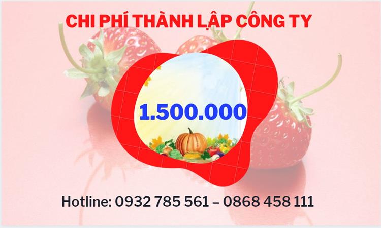 Bảng giá thành lập công ty sản xuất cà phê tại Quảng Bình