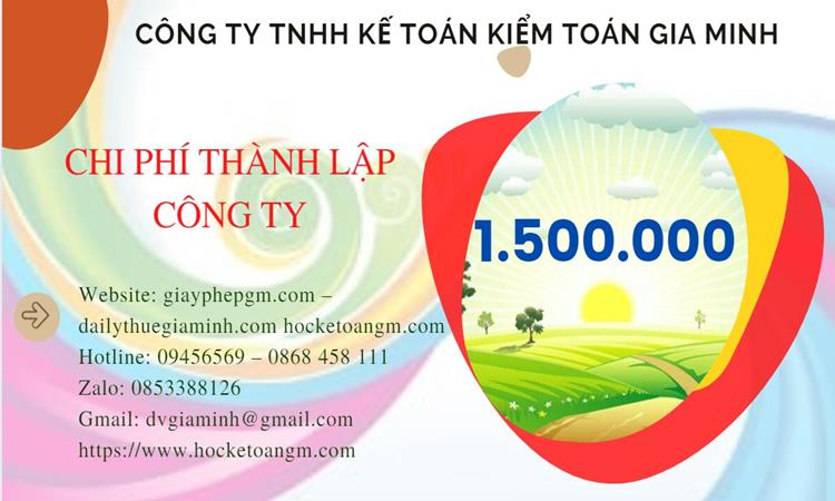 Bảng giá thành lập công ty sản xuất cà phê tại Quảng Ngãi