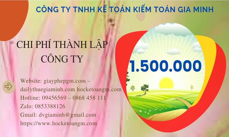 Bảng giá thành lập công ty sản xuất cà phê tại Thành Phố Thủ Đức