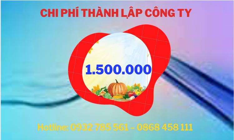 Bảng giá thành lập công ty sản xuất cà phê tại TP Hà Nội
