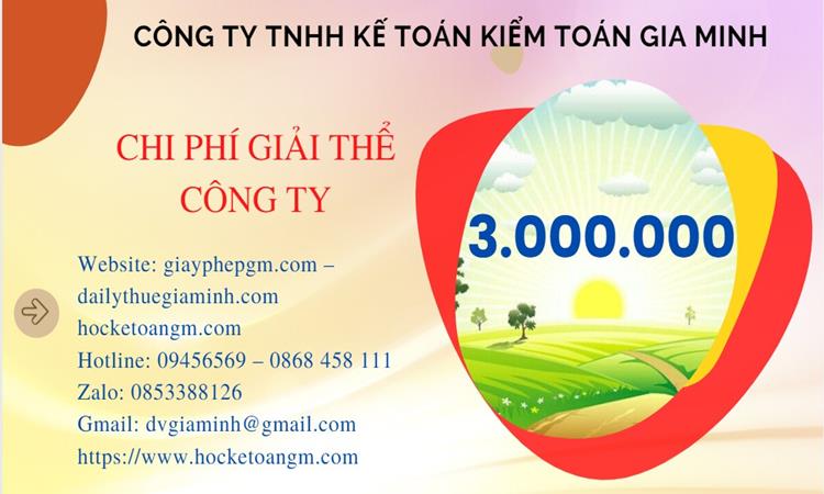 Chi phí giải thể công ty tại Thành Phố Hưng Yên trọn gói