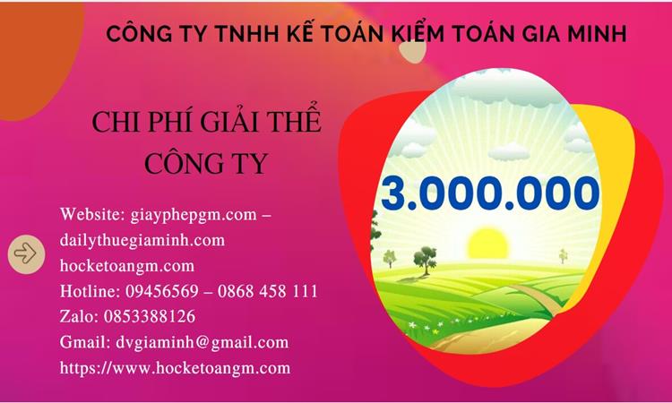Chi phí giải thể công ty tại Thành Phố Thủ Đức trọn gói