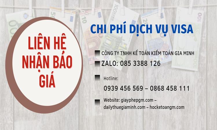 DỊCH VỤ LÀM VISA UY TÍN CHẤT LƯỢNG TẠI HÀ NỘI 5 Chi phí dịch vụ làm visa uy tín chất lượng tại Hà Nội