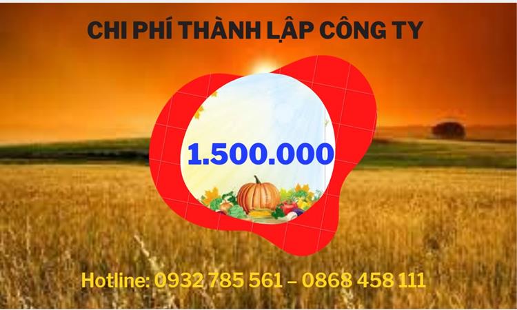 Chi phí mở công ty mua bán ô tô - xe máy tại Bến Tre